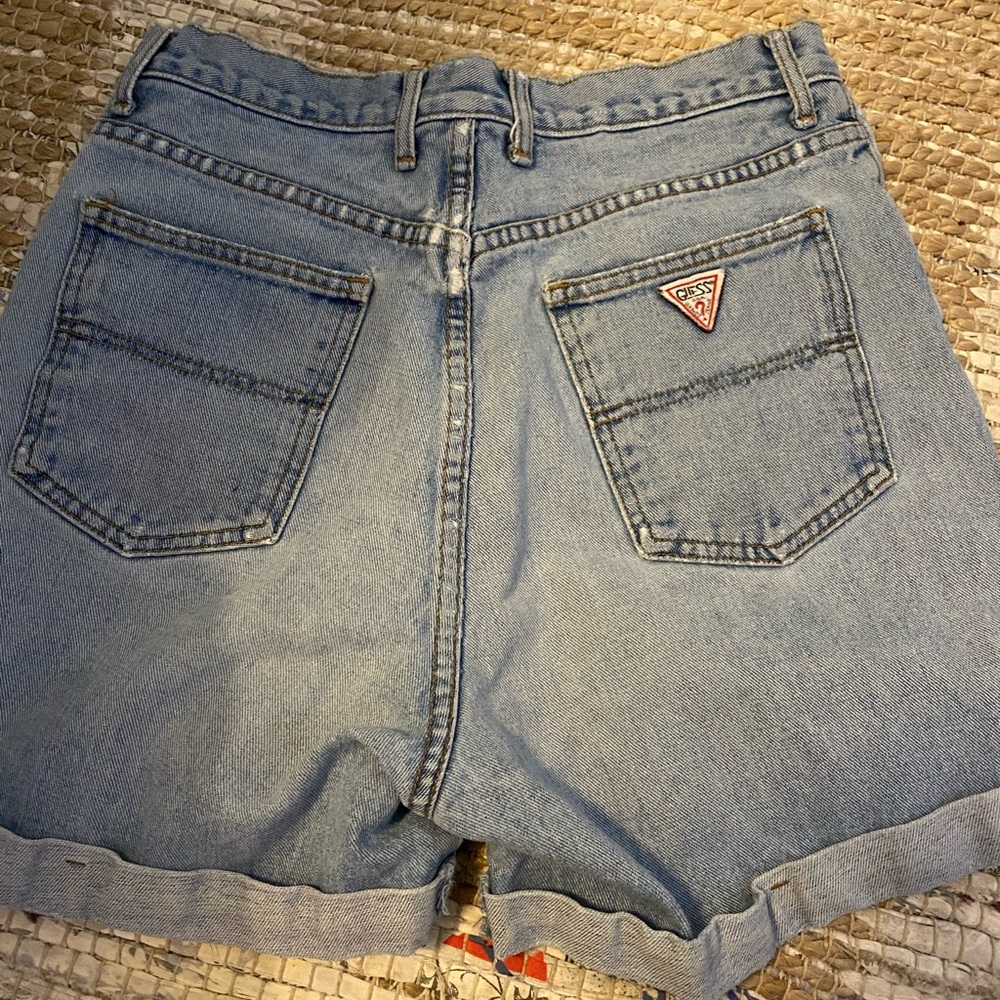 Vintage Guess jean shorts